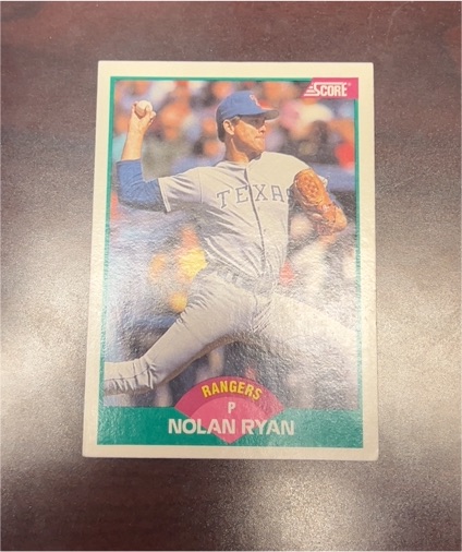 1989 Score Rookie/Traded #2T Nolan Ryan — front