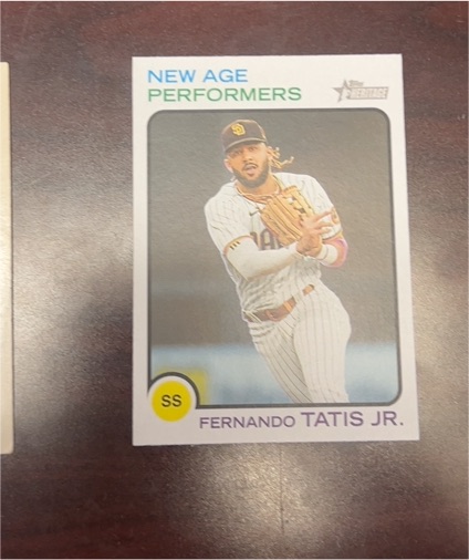 2022 Topps Heritage New Age Performers #NAP-8 Fernando Tatis Jr. — front