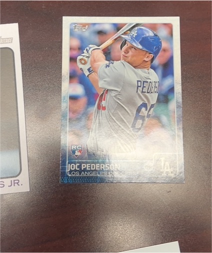 2015 Topps #192 Joc Pederson — front