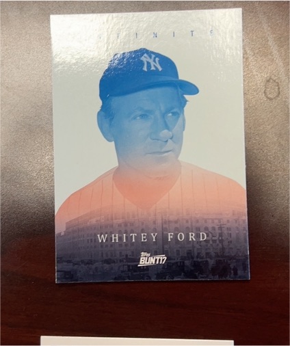 2017 Topps Bunt Infinite #I-WF Whitey Ford — front