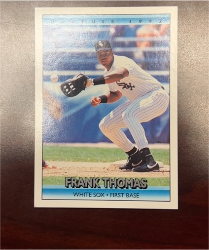 1992 Donruss #592 Frank Thomas — front