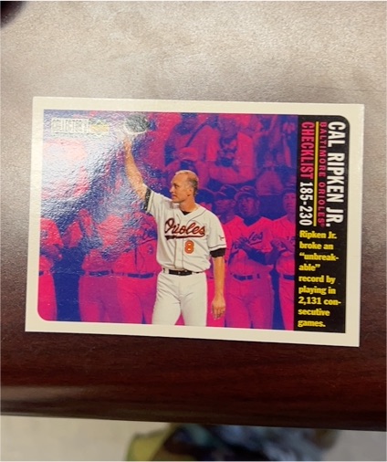 1996 Collector's Choice #363 Cal Ripken Jr. — front