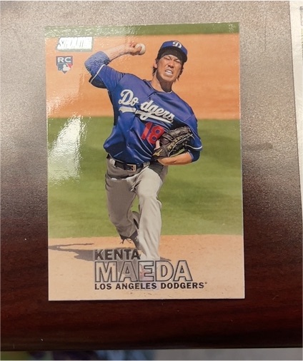 2016 Topps Stadium Club #91 Kenta Maeda — front
