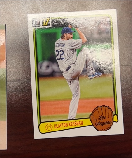 2017 Donruss #22 Clayton Kershaw — front