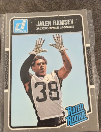 2016 Donruss Rated Rookies #371 Jalen Ramsey — front