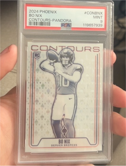2024 Panini Phoenix #CON-BNX Bo Nix — front