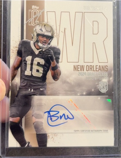 2024 Topps Signature Class #RCA-BM Bub Means — front