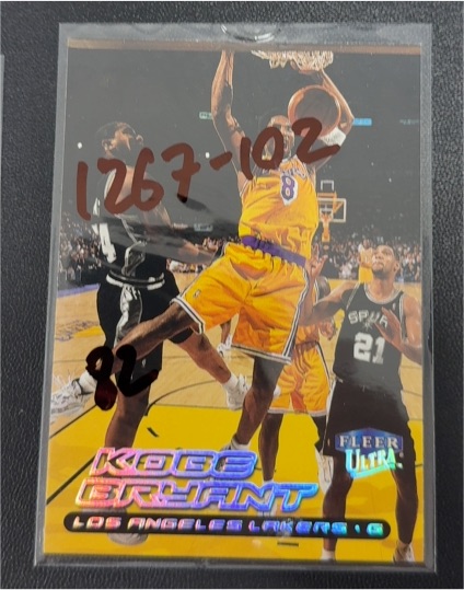 1999-00 Fleer Ultra #50 Kobe Bryant — front