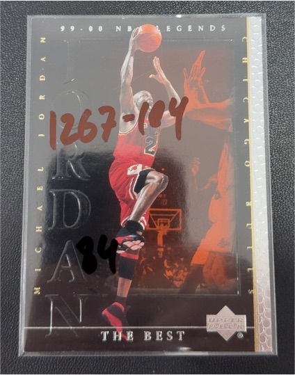 1999-00 Upper Deck NBA Legends #83 Michael Jordan — front