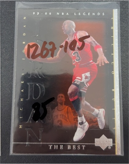 1999-00 Upper Deck NBA Legends #88 Michael Jordan — front