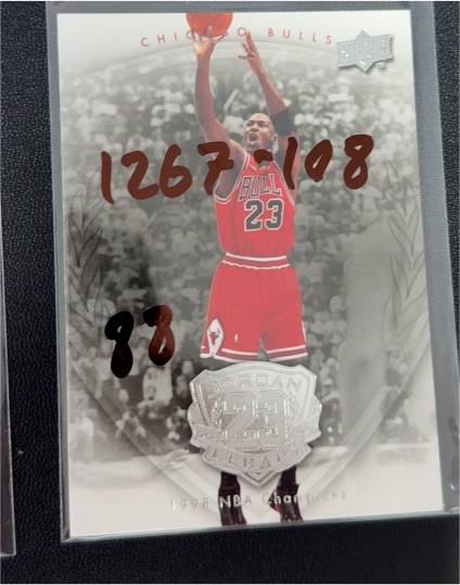 2009-10 Upper Deck Jordan Legacy #48 Michael Jordan — front