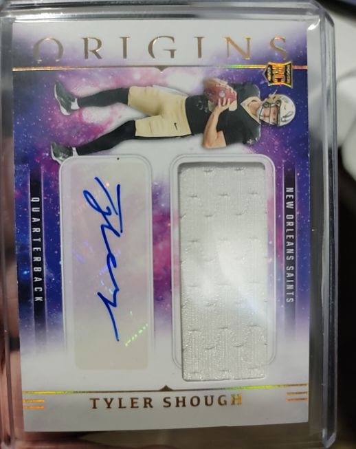 2025 Panini Origins #RPA Tyler Shough — front
