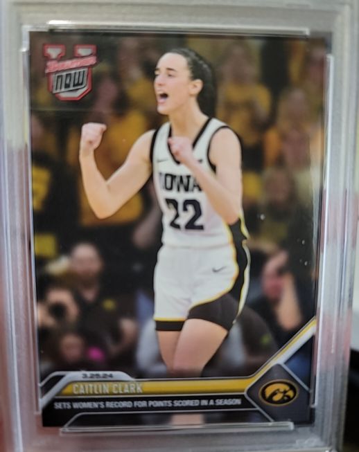 2023-24 Bowman U Now #74 Caitlin Clark — front