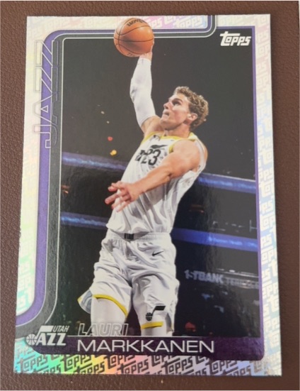 2025-26 Topps #129 Lauri Markkanen — front