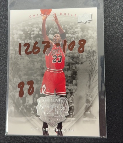2009-10 Upper Deck Legacy #48 Michael Jordan — front