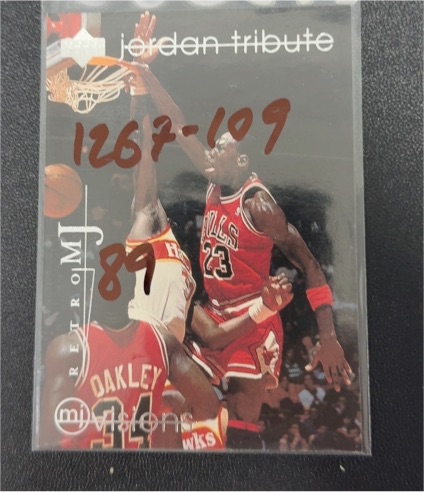 1998 Upper Deck MJ Career Collection - Retro MJ #34 Michael Jordan — front