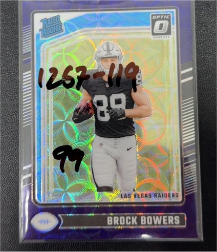2024 Panini Donruss Optic #215 Brock Bowers — front