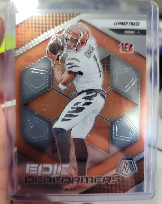 2025 Panini Mosaic #1 Ja'Marr Chase Epic Performers — front