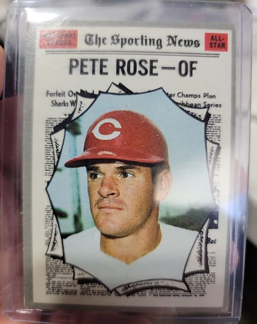 1970 Topps #458 Pete Rose — front