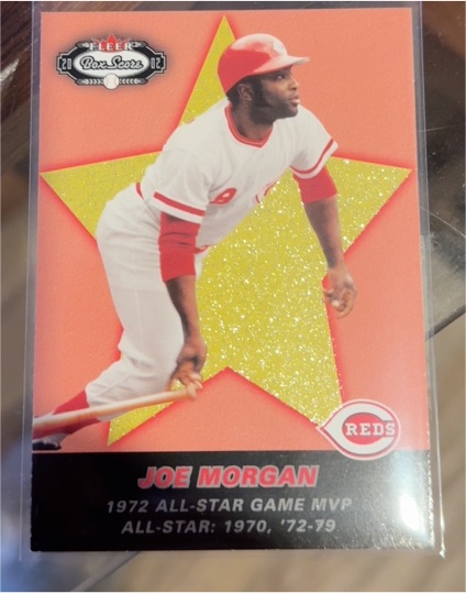 2002 Fleer Box Score #242 Joe Morgan — front