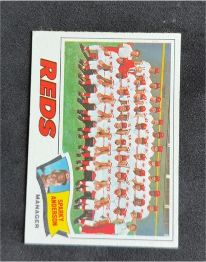 1977 Topps #287 Sparky Anderson Cincinnati Reds — front