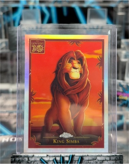 2024 Topps Chrome Disney The Lion King #LK-10 King Simba — front