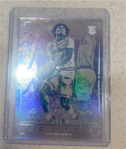 2023-24 Panini Recon #14 Amen Thompson Vector Rookie — front