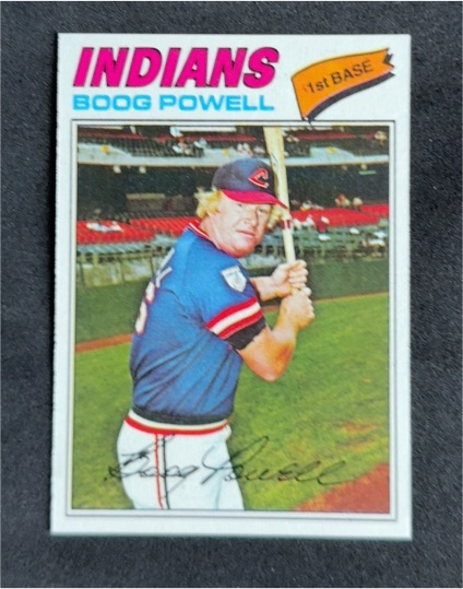 1977 Topps #206 Boog Powell — front