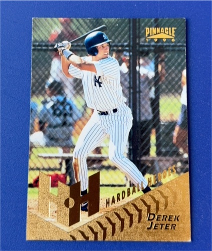 1996 Pinnacle Hardball Heroes #279 Derek Jeter — front