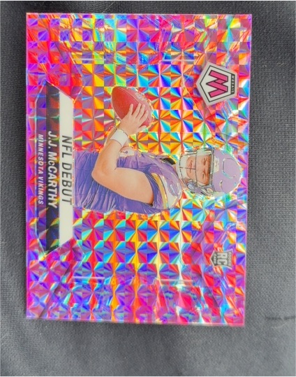 2024 Panini Mosaic NFL Debut #275 J.J. McCarthy — front