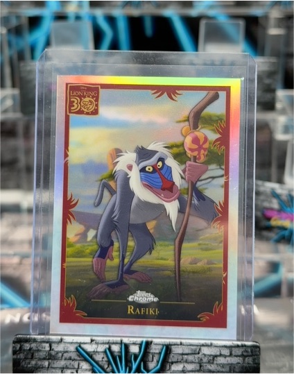 2024 Topps Chrome Disney Lion King 30th Anniversary #LK-7 Rafiki — front