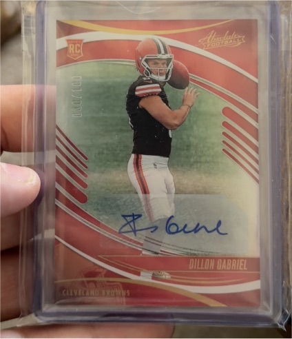 2025 Panini Absolute Football #117 Dillon Gabriel — front