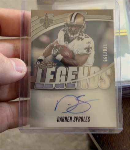 2025 Panini Absolute Legends #ALS-DSS Darren Sproles — front