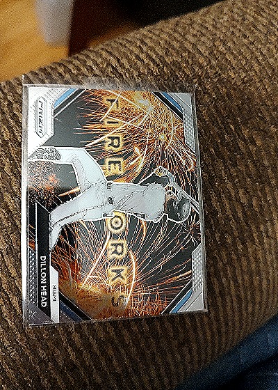 2024 Panini Prizm Fireworks #22 Dillon Head — front