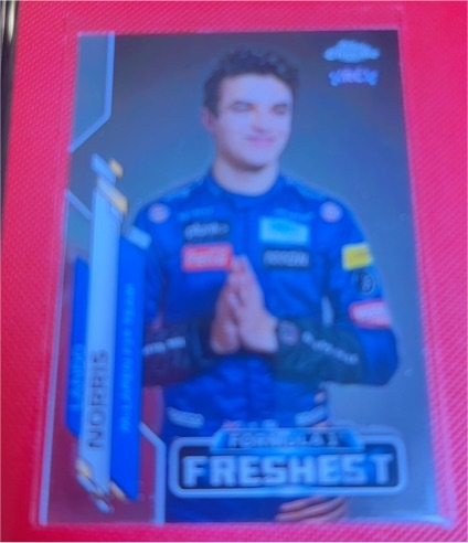 2020 Topps Chrome Formula 1 #199 Lando Norris F1 Freshest — front