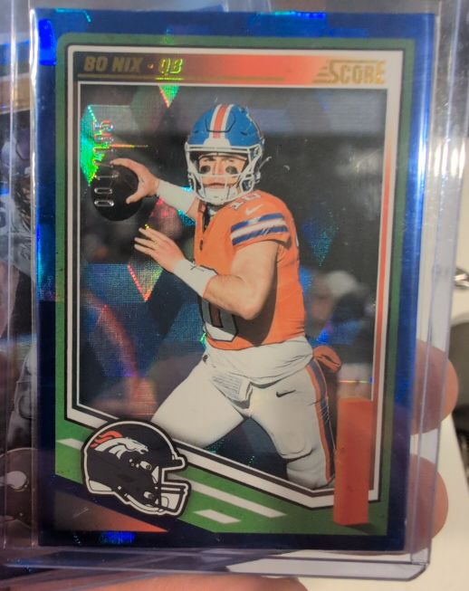 2025 Panini Score #253 Bo Nix — front
