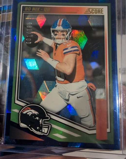 2025 Panini Score #253 Bo Nix — front