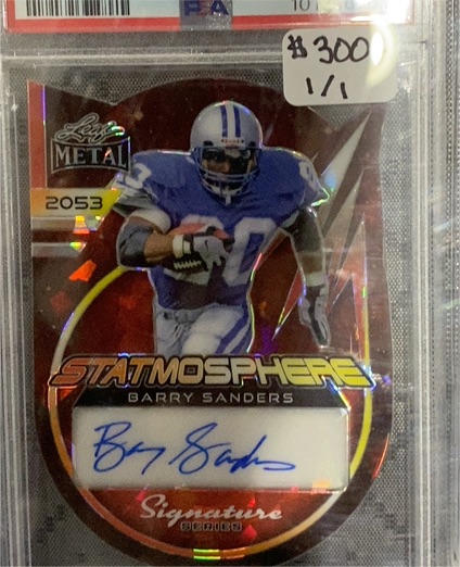 Leaf Metal 2053 Statmosphere Barry Sanders — front
