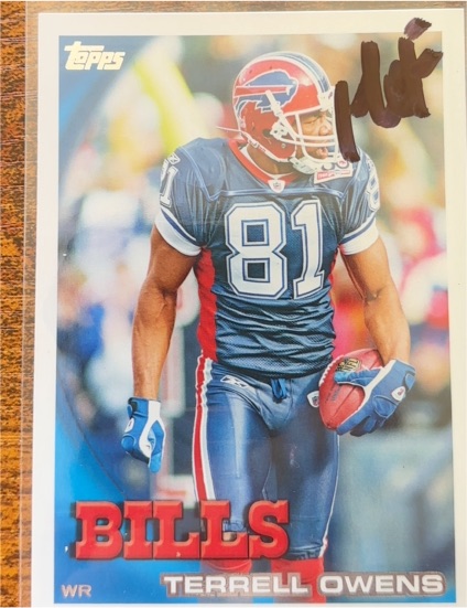 2010 Topps #430 Terrell Owens — front