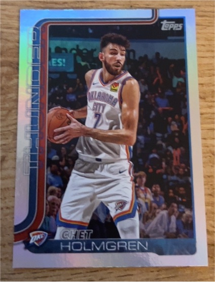 2025-26 Topps #118 Chet Holmgren — front