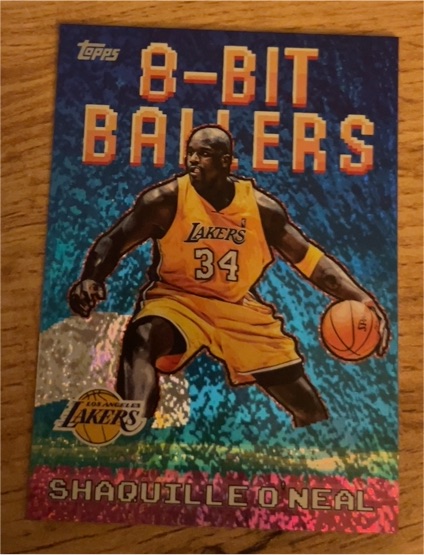 2025-26 Topps #8B-21 Shaquille O'Neal 8-Bit Ballers — front
