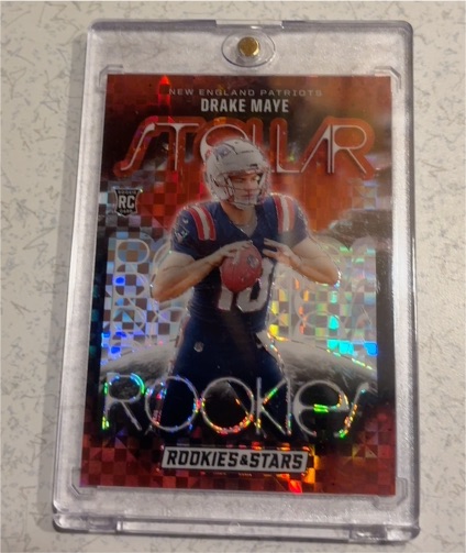 2024 Panini Rookies & Stars - Stellar Rookies #SR-DME Drake Maye — front
