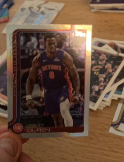 2025-26 Topps #41 Jalen Duren — front
