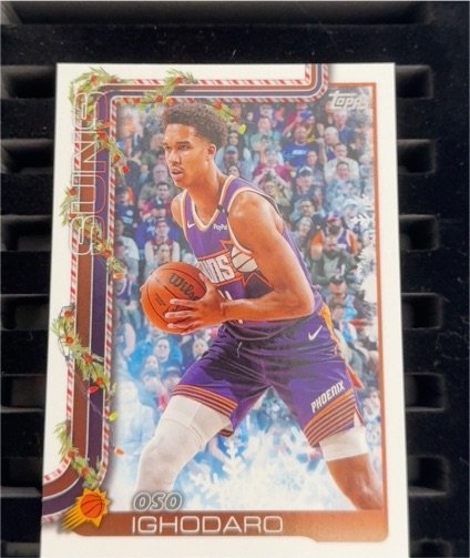 2025-26 Topps Holiday #H128 Oso Ighodaro — front