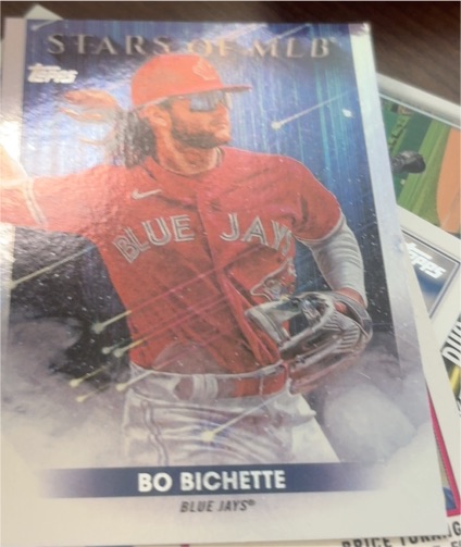 2022 Topps Stars of MLB #SMLB-30 Bo Bichette — front