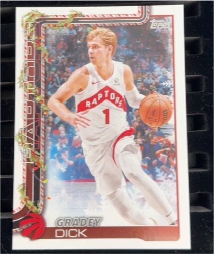 2025-26 Topps Holiday #H22 Gradey Dick — front