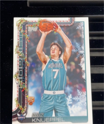 2025-26 Topps #204 Kon Knueppel — front