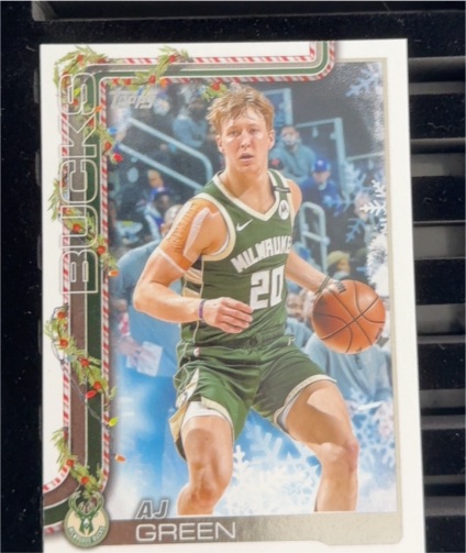 2025-26 Topps Holiday #H46 AJ Green — front