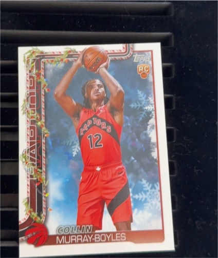 2025-26 Topps Holiday #H169 Collin Murray-Boyles — front