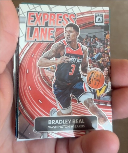 2022-23 Panini Donruss Optic #13 Bradley Beal Express Lane — front